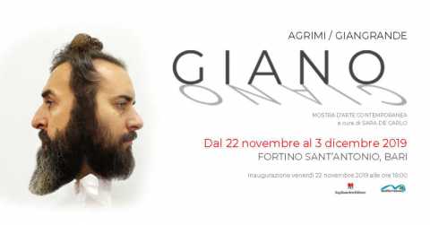Bari, ''Giano'': al Fortino mostra di Dario Agrimi e Michele Giangrande 